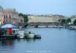 Белые ночи в Санкт-Петербурге, река Фонтанка Белые ночи в Санкт-Петербурге, река Фонтанка